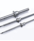 Heavy Duty SFU3205 Ball Screw With Kickass Precision And Smooth Linear Motion Built Durable For 3D Printers And Pro CNC Milling Setups At 1700 Millimeter Shaft Length, featuring three metallic shafts.