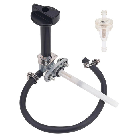 Fuel Valve Petcock Shut Off Tank Switch Kit And Fuel Filter Kit Compatible With Recon 250 Rancher 350 420 Foreman
