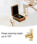 Hidden Brass Barrel Hinges 5 mm For DIY Jewelry Cabinets And Wooden Boxes, 135 Degree Concealed Small Hinges For Tiny Projects.