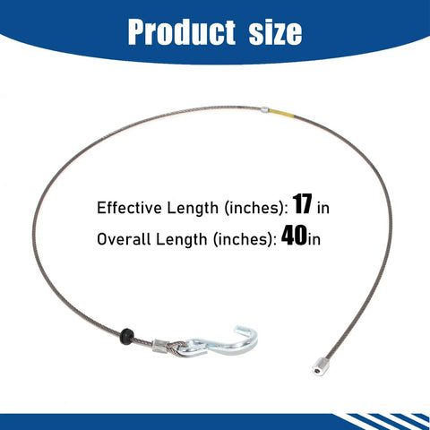 Safety Cable Assembly Replacement For UFP A-60 Disc And Drum Brake Actuators 34370 Compatible