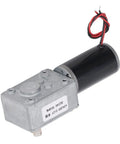 Straight Up Reliable DC24V Self Locking Gear Motor With Reversible Single Shaft And Heavy Duty Aluminum Housing Delivers Locked Stability At 80RPM.