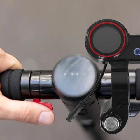 LCD Display Panel For E-Scooter Thumb Throttle And Speedometer, E-Bike Controller With Clear No Glare Readout For Cycling Monitor And Scooter Instrument Cluster, Safe Rides Everyday