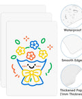 10 Pack Small Whiteboards Double Sided Dry Erase Boards 12x8 Inches Writable Erasable For Office Home Classroom Math And Drawing Bulk Set