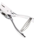 Oval Hole Puncher Manual Metal Paper Punch Tool For Office And Home Use With Heavy Duty Build And Versatile Compact Design