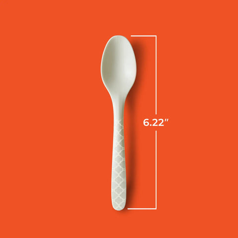 Eco Friendly Compostable Spoons For BBQs Parties And Camping 24 Count Durable Disposable Cutlery Perfect For Tailgates Picnics And Celebrations
