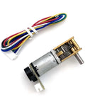 Mini Micro Metal Encoder Gear Motor For Robotics 3V 6V 12V N20 Type DC Reduction Drive With Encoder High Torque Energy Efficient Stable Performance B Type 1 To 603 with colored wires