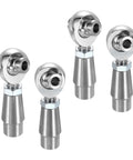 Built Tough One Half Inch Rod End Kit with two pairs of chrome steel joints for traction bars and steering links.