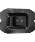 Heavy Duty Bench Grinder Switch Replacement Part 5140051-20 with black ON/OFF toggle for easy control setup.