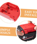 Close-up of Plug And Play Lithium Battery Adapter Conversion Kit showing easy installation and simple design features.