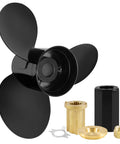 Heavy Duty 14.25 Inch Aluminum Boat Propeller With 21 Pitch, 3 Blade, 15 Tooth, Right Hand Rotation For Mercury And Mercruiser Outboards 135-300HP Alpha One Bravo One Hub Kits Included