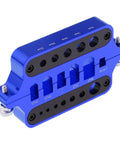 Heavy Duty Aluminum Soldering Jig Block For No Sweat XT60 XT90 T Plug And Bullet Connector Soldering Heat Resistant Multi Size Banana Plug Fixture in blue