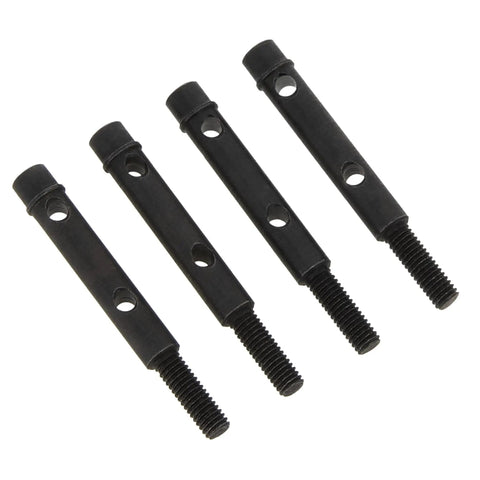 Heavy Duty Brass Hex Hub And Cvd Axle Shaft Stub Axle Kit For Axial Utb18 Capra 1/18 Rc Crawler Upgrades black axle shaft set