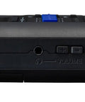 Side view of Multi Track Recorder For Musicians With Two XLR And TRS Combo Inputs 32 Bit Float Audio Built In Stereo Microphone.