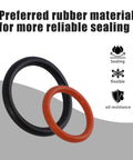 Power Steering Pump O Ring Kit Replacement Seals Pack Of 2 For Honda Ridgeline MDX RDX Dope Fit Replaces 91370-SV4-000