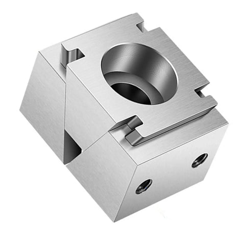 Rock Solid Double Direction Ok Clamp For Tabletop Machining Adjustable Side Fixture With Fixed Clamp Block To Stabilize Workpieces Heavy Duty Precision Jig for milling drilling mold making, metal clamp block