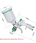 Top Shelf Heavy Duty Hvlp Gravity Feed Paint Sprayer Gun 600 Ml with adjustable tips and white cup for smooth finish.