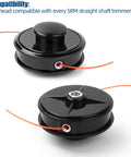 Trimmer Head Replacement For Echo Echomatic SRM210 SRM225 SRM230 SRM235 SRM2100 Straight Shaft Trimmers 21560070 Weed Wacker Head Durable ABS PVC Construction Easy Install And Reliable Performance
