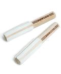 MT2 Cleaner For Wood Lathe Spindles, handy wooden tool for inside MT2 tapers, two durable single-piece cleaners on white background.