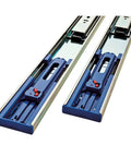 Soft Close Ball Bearing Drawer Slide 22 Inch Full Extension 2 Pack Zinc Plated Steel Quiet Close No Slamming Heavy Duty Kitchen Cabinet Drawer Hardware