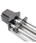 Pro Grade Linear Guide Replacement for CNC Machines Manual Shaft Actuator Module With Ball Screw Slide For Engraving Woodworking And Industrial Production Smooth Travel And Precise Motion, close-up