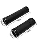 Non Slip Bike Handlebar Grips For Mountain BMX Beach Cruiser And Kids Bikes Replacement Rubber Ergonomic Hand Grips black