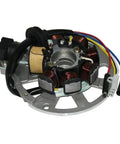 Magneto Stator Coil Replacement For ATV And UTV Generators Fits Sportsman Scrambler Predator 90 Models Easy Install Durable Wear Resistant Spare Part Direct Fit showcasing coiled wires and connectors