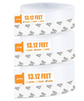 Rolled 30 Ft Weather Stripping Door Seal Tape Silicone Self Adhesive Draft Stopper For Doors And Windows No More Chilly Drafts Easy Install Shower Door Bottom Seal 1.4 Inch Wide Transparent 35mm