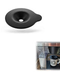 Straight Up Drip Proof Coffee Splash Guard Compatible With Keurig and Single Serve Brewers, black heat-resistant funnel for mess-free brewing