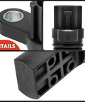 Crankshaft Position Sensor Replacement For Infiniti And Nissan 3.5L V6 Cars Fits FX35 G35 I35 M35 350Z And Altima 2002 To 2008 3.5L V6 Direct Fit OEM Quality Sensor For Reliable Timing And Smooth Starts. Close-up of black plastic 3-pin crankshaft sensor with mounting hole