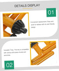 Heavy Duty Four Piece Drill Chuck Key Set For Electric Drill Press Plays Nice With 20mm 16mm 13mm And 10mm Chucks showing T-key detail.
