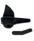 Durable Nylon Tire Changer Insert Kit For Duck Head Mount Demount Tool Wheel Rim Edge Protector set shown in black