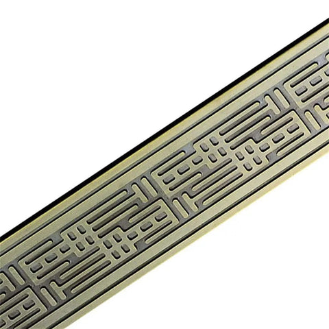 Carved Door Handle Imitation Bronze With Classic Wooden Push Pull Durable Cabinet And Drawer Pull With Included Screws Gold Engraved Finish