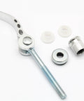 Beefed Up Aluminum Bike Seat Post Quick Release Pin M6x65mm Seat Clamp Bolt with components for saddle adjustment