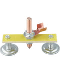 Solid Double Head Magnetic Welding Clamps With Heavy Duty Adsorption And Grounding That Grip Tight For Professional Jobs, No More Slippage When You Need Them Most To Clamp Up To 3 Kg Securely Every Single Time.