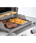 Porcelain Enamel Cast Iron Grill Griddle For Spirit Gas Grills, Even Heat Retention, Nonstick Surface, Easy Cleanup, Grills Like A Boss