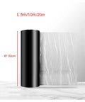 Tough As Nails Aluminum Foil Tape Goes Like A Dream Ultimate Zero Leak Drip Stop Heavy Duty Waterproof Sealant roll size 50cm width showing black and silver layers.