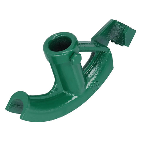 Estink Heavy Duty Cast Iron Manual Pipe Bender For 90 To 180 Degree Precise Bends green tool for shaping electrical conduit and aluminum pipes.