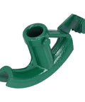 Heavy Duty Manual Pipe Bender Tool For Precision Tube Forming Great For Industrial Electric Wire Bending Projects Durable Cast Iron Construction Compact Design green bender component close-up