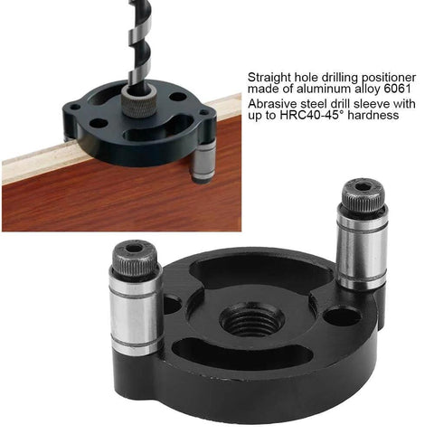 Self Centering Doweling Jig Handheld Drill Guide Pro Grade For Precise Furniture Assembly And Woodworking Holes with aluminum body
