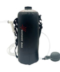 Foldable 12L Solar Heated Camping Shower Kit With Removable Hose And Showerhead For Beach Trips Hiking Travel And Outdoor Adventures Eco Friendly Hot Water On The Go