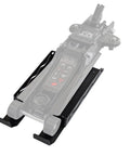 Tough As Nails Wall Mount Floor Jack Stand Rack Garage Tool Storage Organizer Universal Fit Hydraulic Jack Holder close-up view