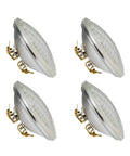 Rugged Waterproof PAR36 LED Landscape Bulb Kit 9W 900LM 3000K Warm White 12V AC DC 4 Pack For Driveways Yards Off Road RVs And Tractors