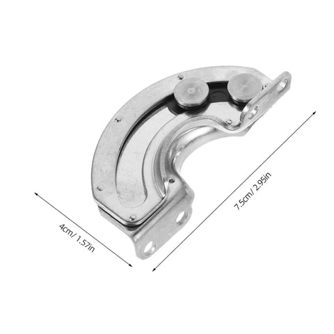 Concealed Hidden Cabinet Hinges 90 Degree Curved For Doors Two Piece Stainless Steel Industrial Grade Hinges With Strong Support
