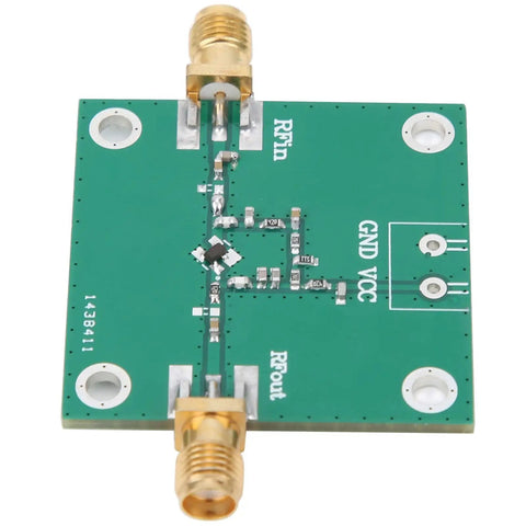 Low Noise Amplifier Module LNA For Power Distribution Gear, Rock Solid Performance And Rugged Reliability, High Performance Amplifier For Industrial Controls, Excellent Heat Dissipation For Long Life, Ideal For Industrial Supplies, 1 Unit green PCB with SMA connectors