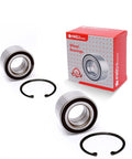 Front Wheel Bearing Set For Honda Accord 2008-2013, Accord Crosstour 2010-2011, Acura TL 2009-2013, OE Quality ISO TS 16949 Certified, 2 Pack