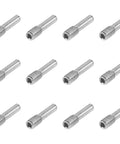 Beefy Hard Steel M3x12mm Driveshaft Pins For 1/10 RC Crawlers Rugged Universal Screw Pins Compatible With Axial SCX10 90046