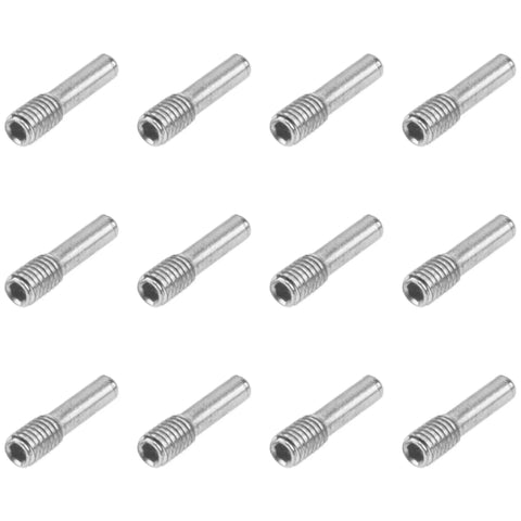 Beefy Hard Steel M3x12mm Driveshaft Pins For 1/10 RC Crawlers Rugged Universal Screw Pins Compatible With Axial SCX10 90046