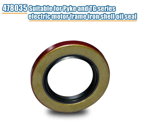 478035 Outer Frame Iron Shell Motor Oil Seal For TG Series Motors Built Tough Heavy Duty Iron Shell Fitment Industrial Grade Replacement Seal For Cycloid Wheels And Gear Systems 1 Pack, iron shell seal