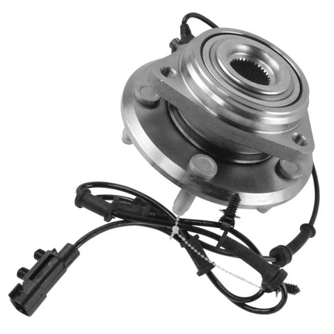 Beefed Up Front Wheel Bearing Hub Assembly For Jeep Wrangler 2011 2012 2013 2014 2015 2016 2017 And 2018 Wrangler JK with 5 Lug ABS Sensor Wire