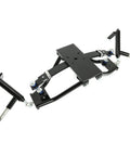 Six Inch Double A Arm Golf Cart Lift Kit compatible with Club Car Precedent and Tempo, heavy duty steel suspension upgrade.